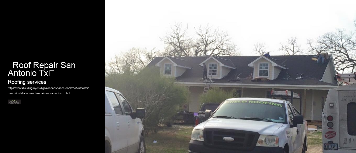   Roof Repair San Antonio Tx	 